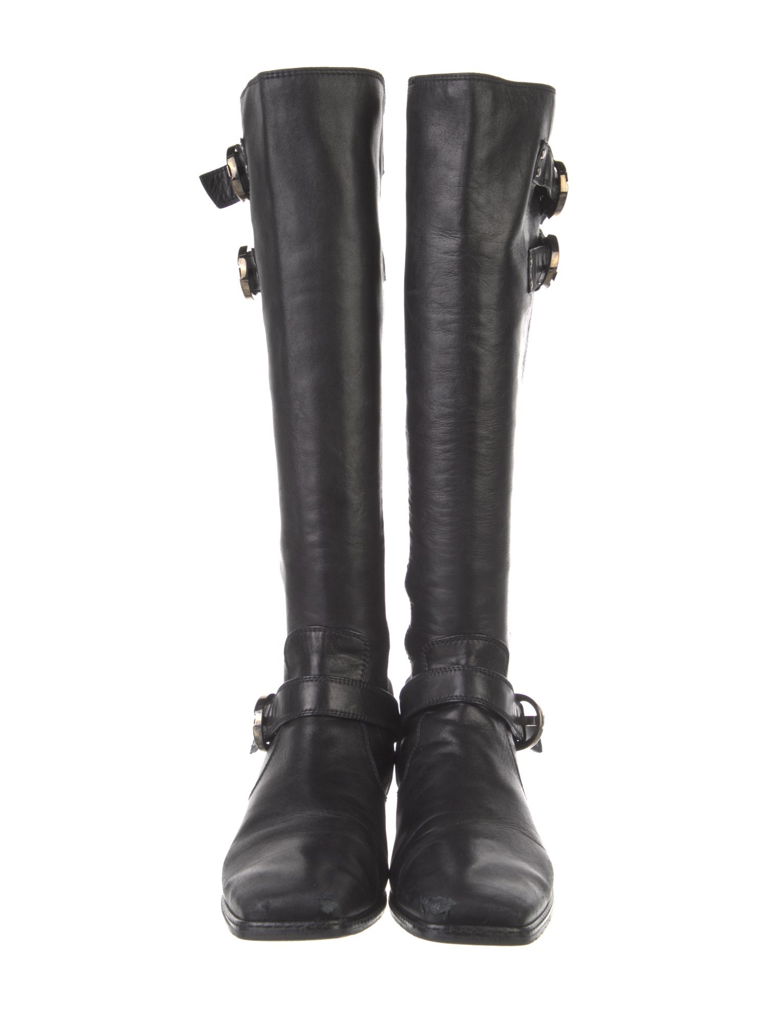 Stuart Weitzman Leather Riding Boots